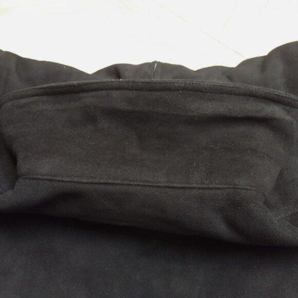 Perry Ellis Portfolio Men's Black Jacket Size Large, Fur lined - Picture 12 of 16